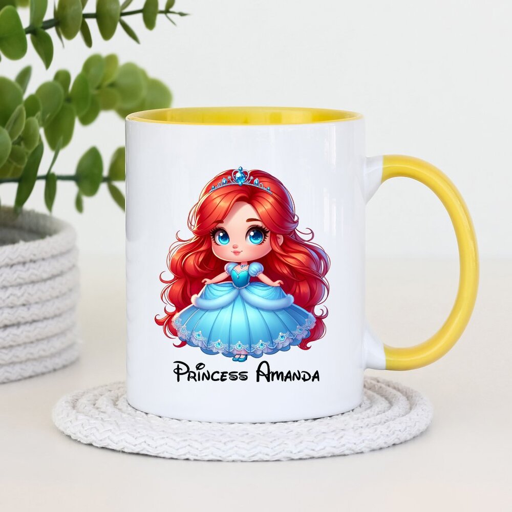 Princess Gifts, Girls Cup, Personalized Girls Gifts, Princess Mug